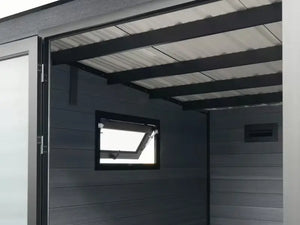WPC Composite Garden Room Model Panorama 4x3M Composite Garden Room. Interior.