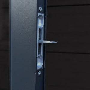 WPC garden shed model DeLux 9m² Composite Garden Sheds Inside View