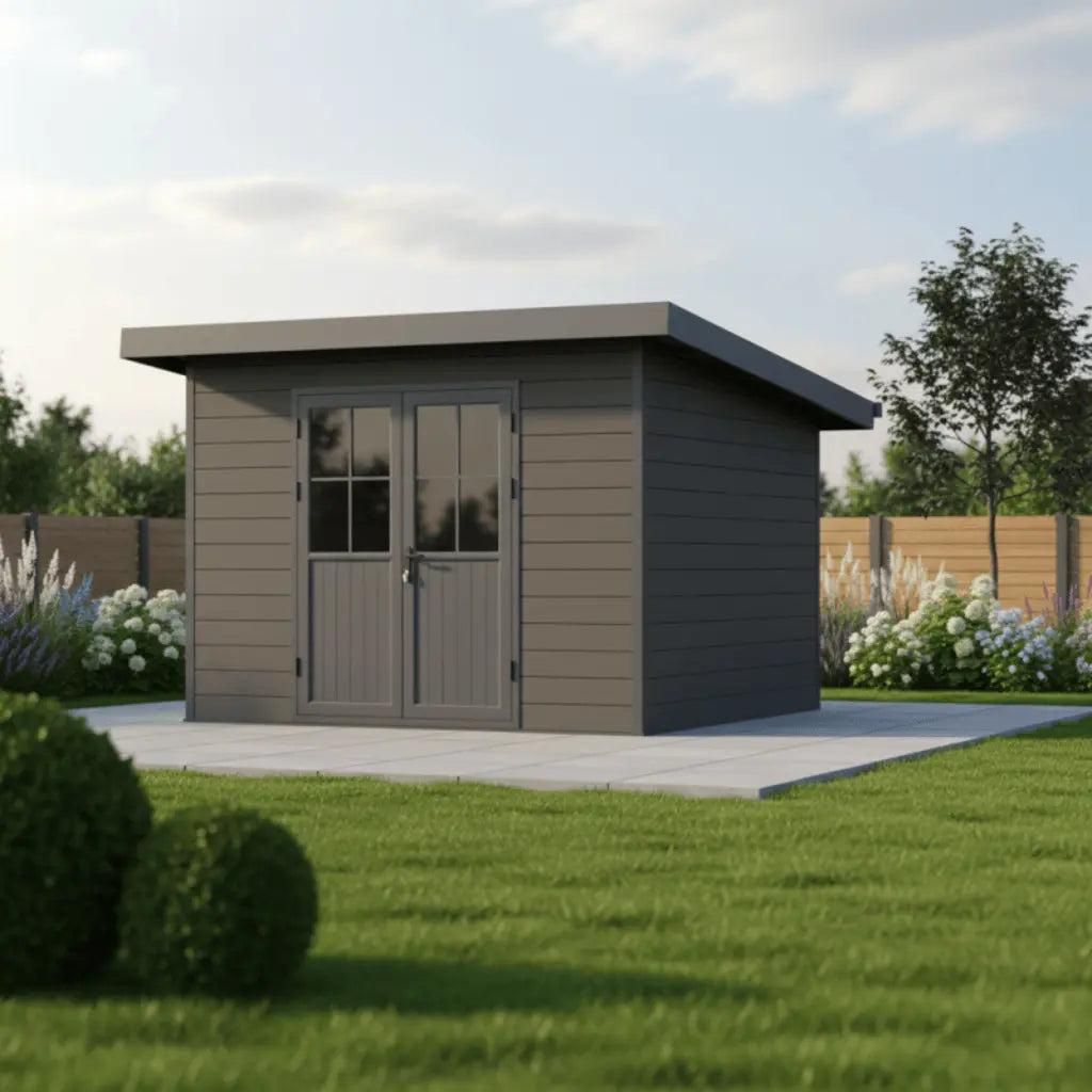 Garden Shed Front View