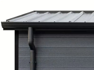WPC Composite Garden Room Model Panorama 4x3M Composite Garden Room. Roof View.