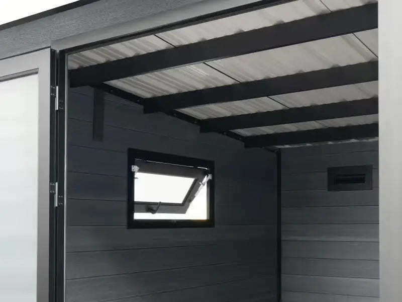 WPC Composite Garden Room Model Panorama 4x3M Composite Garden Room. Interior.