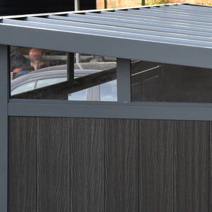 Skylight Composite Garden Shed 2.8mx2.1m Composite Garden Rooms